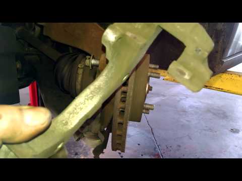 Brake pad replacement Ford Focus 2005 – 2014 Front pads rotor Install Remove Replace How to