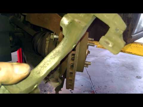 how to remove front rotor on 2005 f150