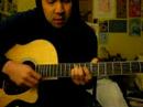 Makito plays guitar
