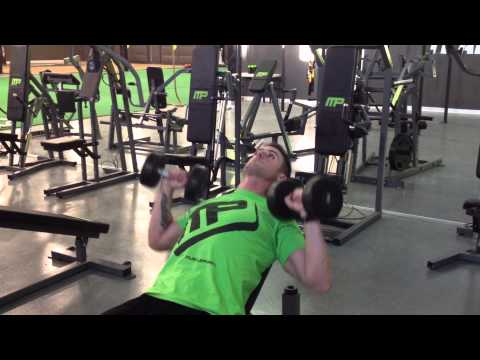 Incline Dumbbell Bench Press - Quarter REP PUMP METHOD
