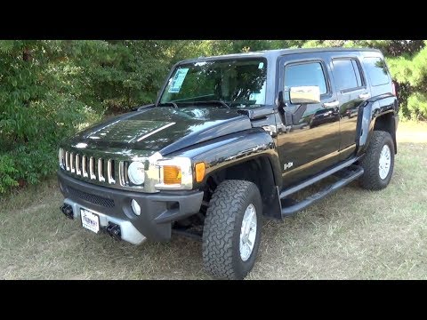 2008 Hummer H3 Luxury Startup, Tour & Test Drive