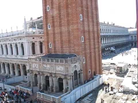 ecinajx19 - Several views around Saint Mark's Plaza in Venice, Italy, including the oceanside at the Riva nearby.