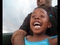 Roland S. Martin and Ana on roller coaster Roland S. Martin and Ana on roller coaster