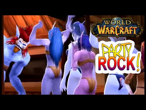 wow music video –  LMFAO Party rock anthem