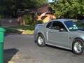 Mustang burnout fail
