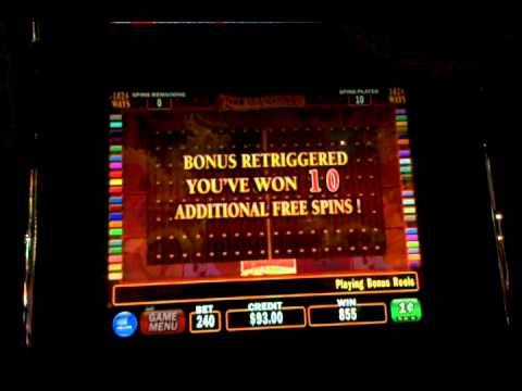 Slot Machine Bonus - Red Mansions - IGT - Retriggers