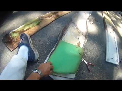 how to repair upholstery on a boat