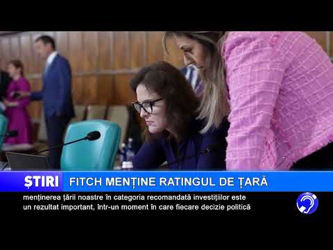 Fitch menține ratingul de țară