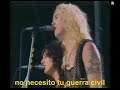 Civil War Guns and Roses subtitulo castellano español Civil War Guns and Roses subtitulo castellano español