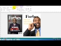 Microsoft Publisher 01 How to create a magainze cover in Publisher Microsoft Publisher 01 How to create a magainze cover in Publisher