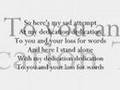 Dedication By : Article A (w/ lyrics)