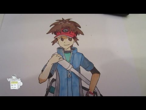 how to draw n from pokemon black
