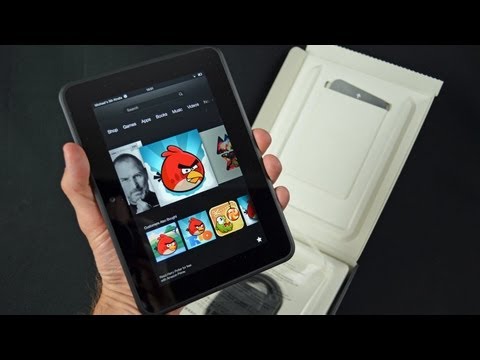 kindle - Detailed unboxing, walkthrough, and review of the all-new Kindle Fire HD 7