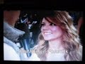 Shiri being interviewed by perez hilton at the red carpet during the broadcast before the MTV EMA 2008שירי מימון מתראיינת על השטיח האדום לפני טקס פרסי אם טי וי אירופה