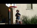 Gilad and Uri play basketball Gilad and Uri play basketball