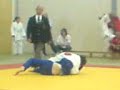 catrin in judo competition