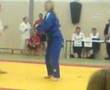 catrin in judo competition