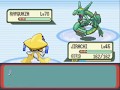 Jirachi vs Rayquaza