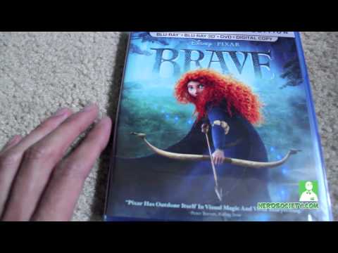 0 Unboxing Brave 3D Blu ray 5 Disc Set