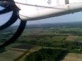 ATR-42 landing in Szczecin