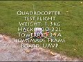 RC Quad Helicopter Crash 2