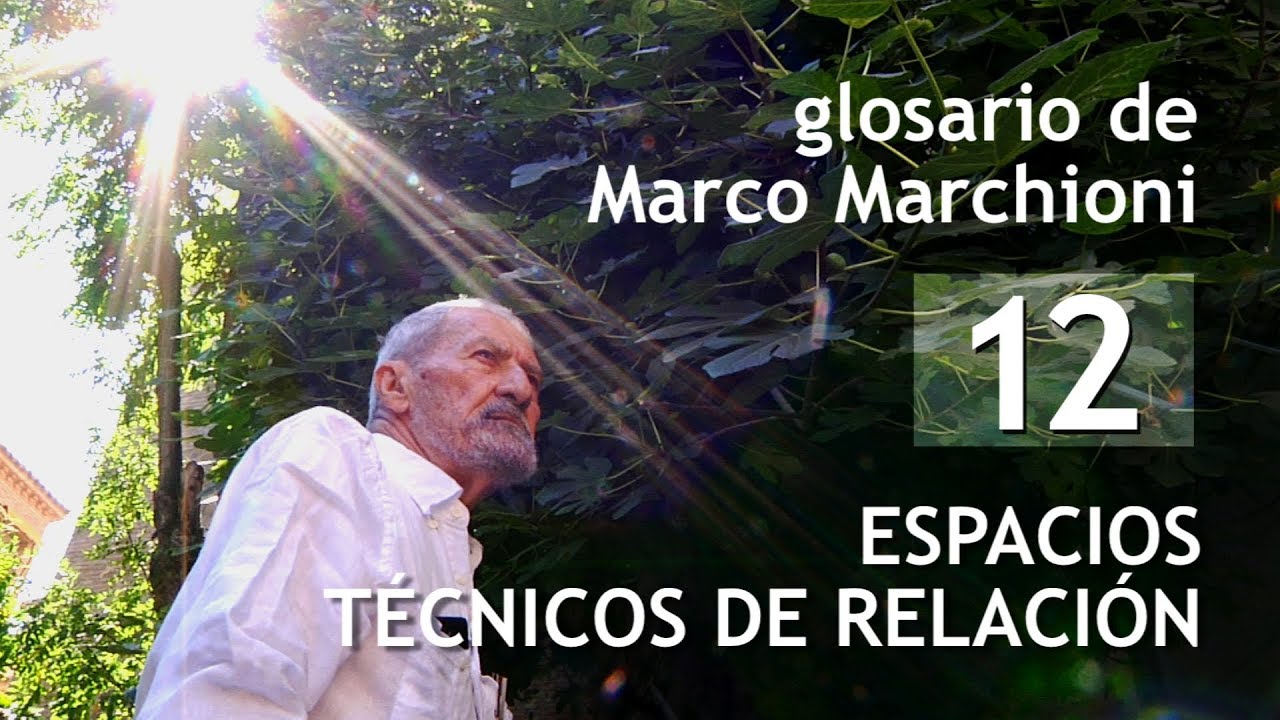 Glosario de Marco Marchioni 12: Espacios técnicos de relación