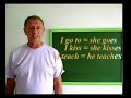 Aula de Ingl�s -Verbos Regulares