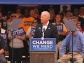 Joe Biden in Warren, Ohio