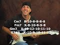 Blues Jam Track with lesson and Fender Stratocaster Guitar