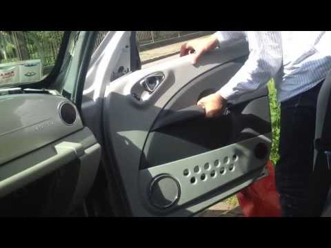 Removing the door panel on the Chrysler PT Cruiser (2006-2010)