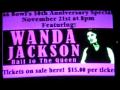 Wanda Jackson 11.21.09 66 Bowl