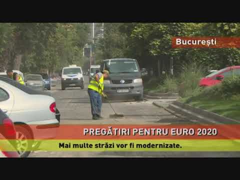 Pregătiri intense în București, pentru Euro 2020