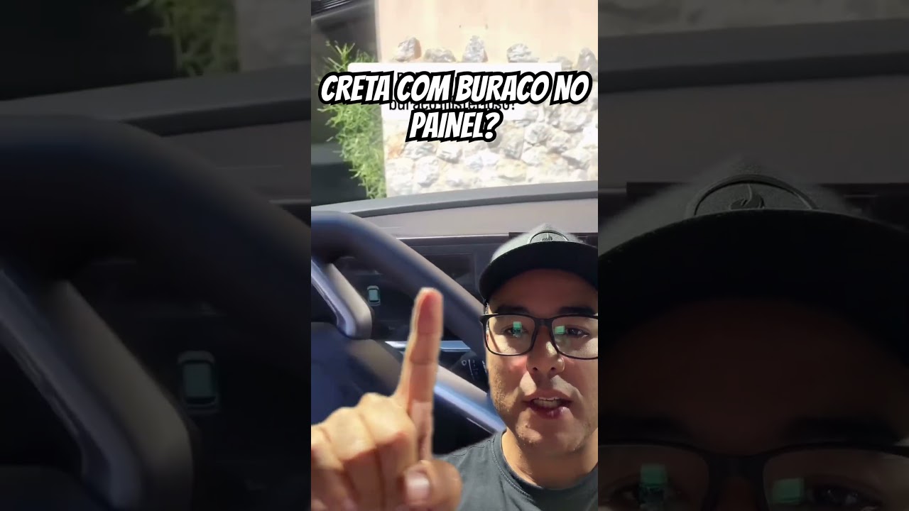 HYUNDAI CRETA ACTION COM BURACO NO PAINEL? Veja este caso