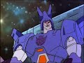 Cyclonus realizes once and for all that Galvatron's madness is hurting the Decepticon cause.  The Quintessons seize upon Cyclonus' doubts and recommend that Cyclonus get 