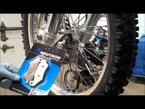 how to bleed brakes on a kx250