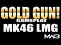 Gold Gun LMG MK46 MOAB FAIL! All GOLD LMGs Complete!