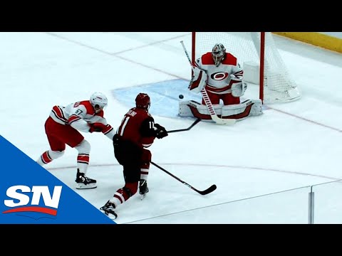 Brendan Perlini Rips Through Hurricanes And Rips Back-hander Past Petr Mrazek