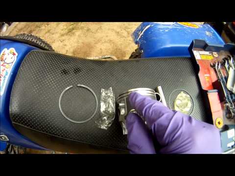 how to rebuild yamaha blaster top end