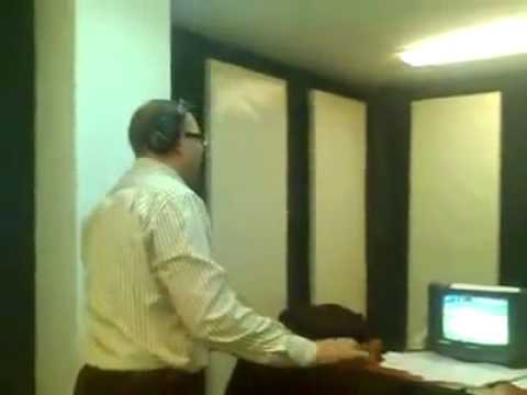 Issam Al Chawali Old Studio-عصام الشوالي من استديو التعليق زمان