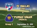 9.21.11 CCL Highlights FC Dallas vs. Pumas UNAM