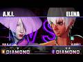 SF6 (M) A.K.I. vs (C) Elena 3-Oct-2026 - Diamond Ranked Match