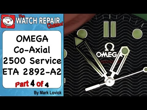how to repair omega speedmaster