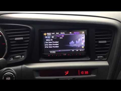 Kia Optima with Aftermarket Radio