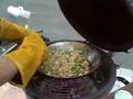 The BBQ Guru Turbo Grate on a Big Green Egg 18