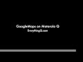 Google Maps on Motorola Q