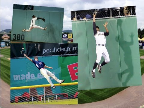 baseball - Bare handed catches,diving catches, and wall jumps all in one video! I do not own the rights to this song.