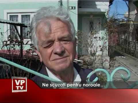 Ne scuzaţi pentru noroaie…