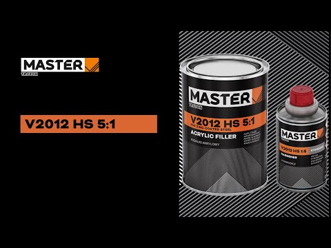 Нанесение грунта V2012 HS 4:1 / 5:1 Master