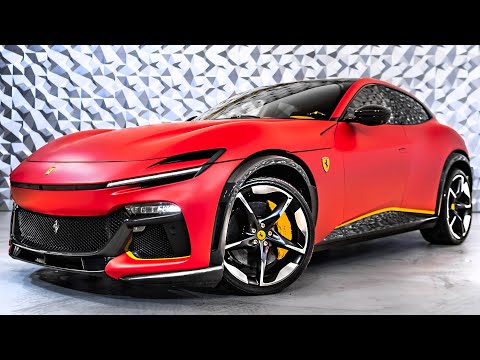 2025 Ferrari Purosangue V12: A Complete Look at Exhaust Sound, Interior & Exterior!
