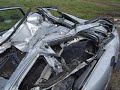 Tank crushes car 17 - the aftermath Tank crushes car 17 - the aftermath